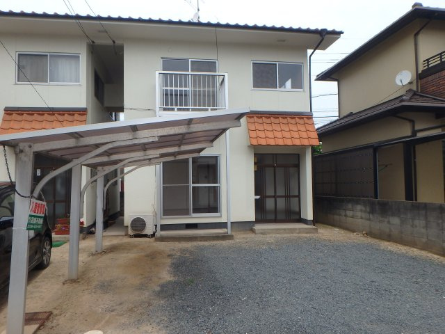新田貸家の外観