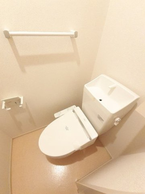 【トイレ】 | フルールⅡ | 落ち着いたトイレです