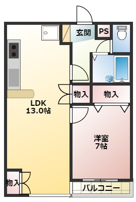【間取り】 | シャルマンフジ明石弐番館