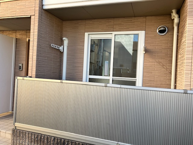 casa衛のバルコニー