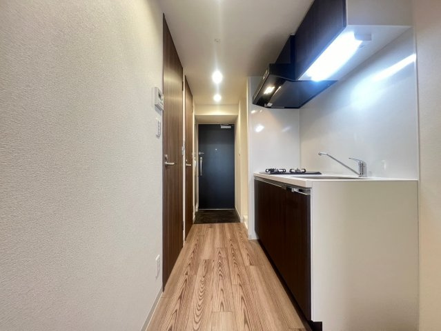 プレサンス天王寺　勝山の玄関