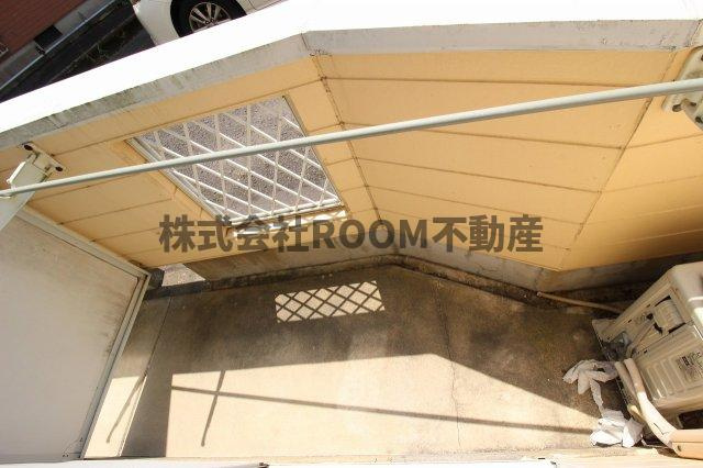 サンライフ都城Ⅴのバルコニー|広々としたバルコニーです