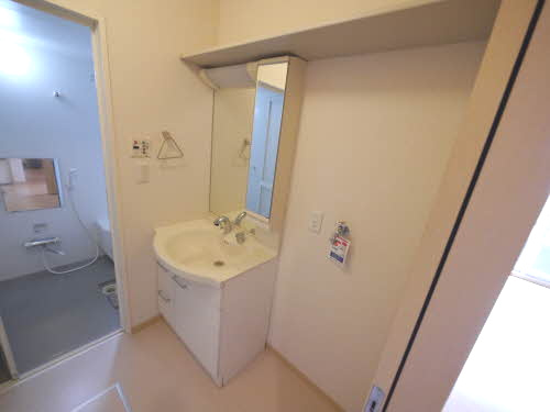 ユーメゾン新大江の独立洗面台