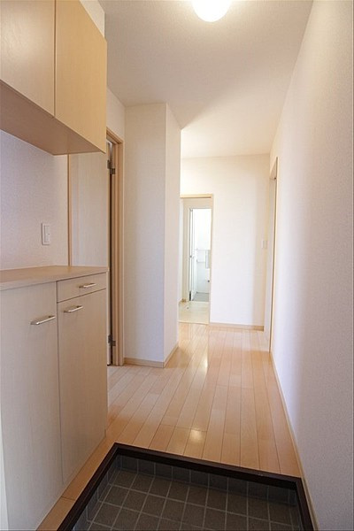 ユーメゾン新大江の玄関