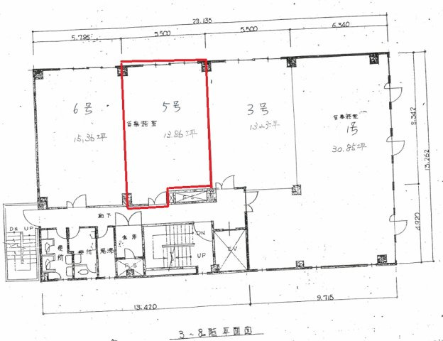 【間取り】 | 稲荷町尾崎ビル