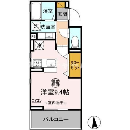 サンプラムの間取り