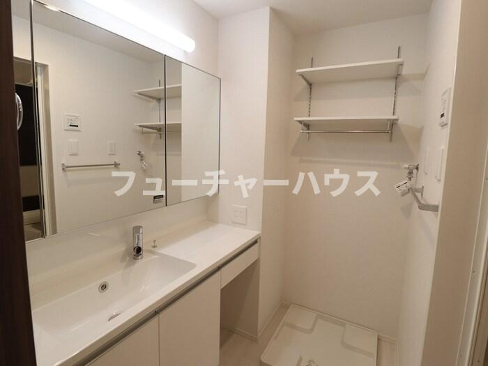 サンプラムの洗面所