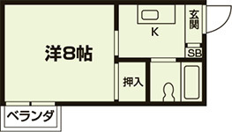 グラン・デスペランスの間取り|代表的な間取りです