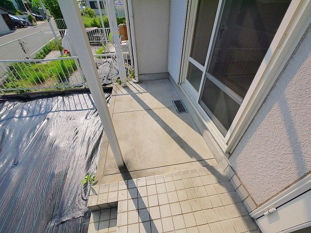 ガーデンヒルズ高の原　3棟の庭|お庭が付いています