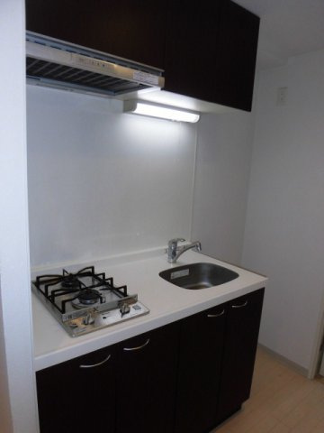 大阪市中央区松屋町の賃貸マンションのキッチン