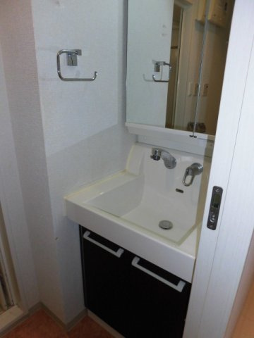 大阪市中央区松屋町の賃貸マンションの洗面所