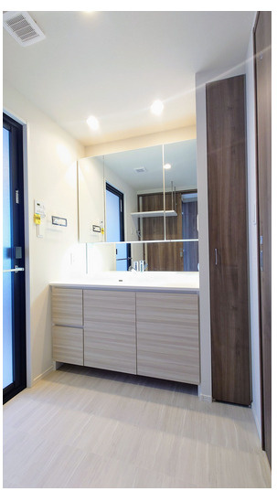 グランフォーレ箱崎九大前駅レジデンスの洗面所|グランフォーレ箱崎九大前駅レジデンス（3LDK）