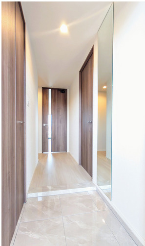 グランフォーレ箱崎九大前駅レジデンスの玄関|グランフォーレ箱崎九大前駅レジデンス（3LDK）