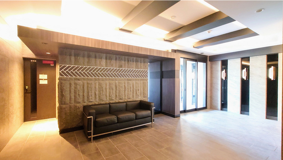 グランフォーレ箱崎九大前駅レジデンスのロビー|グランフォーレ箱崎九大前駅レジデンス（3LDK）