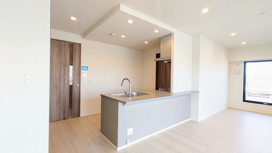 グランフォーレ箱崎九大前駅レジデンスの居間・リビング|グランフォーレ箱崎九大前駅レジデンス（3LDK）