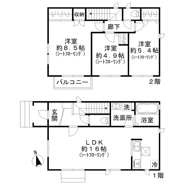 Ａｕｒａの間取り