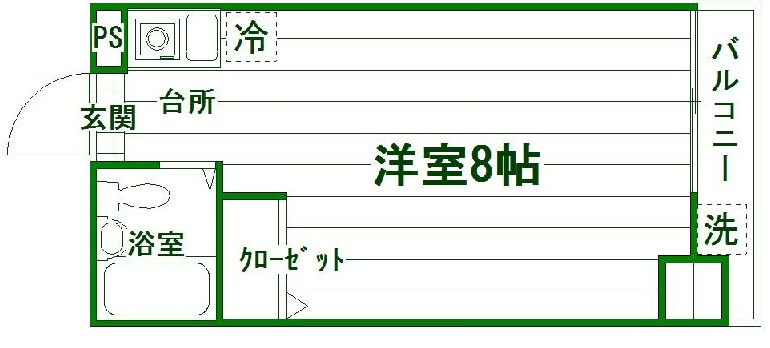 日邦丸太町ビルの間取り|代表的な間取りです