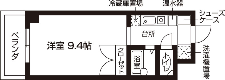 Octhillの間取り|代表的な間取です