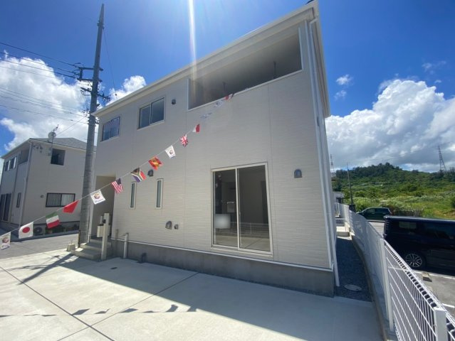 沖縄市古謝　第5　8号棟の外観