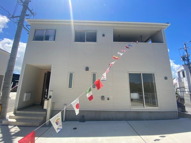 沖縄市古謝　第5　8号棟の外観