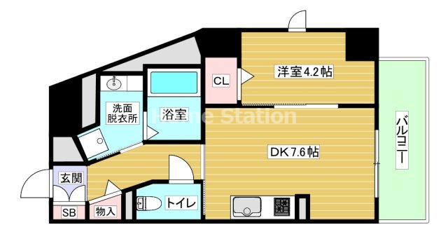 【間取り】 | フォルテ福島