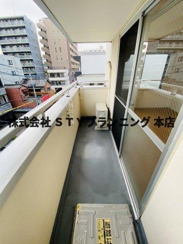 仲介手数料0円！第74プロスパービルのバルコニー