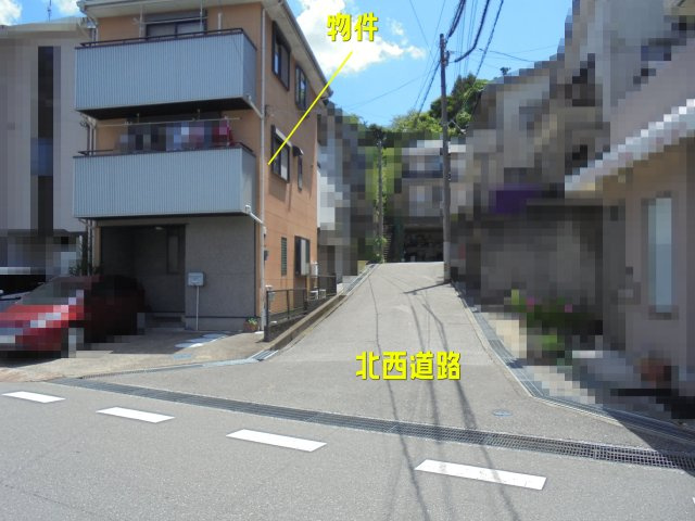 【前面道路含む現地写真】 | 高知市旭天神町