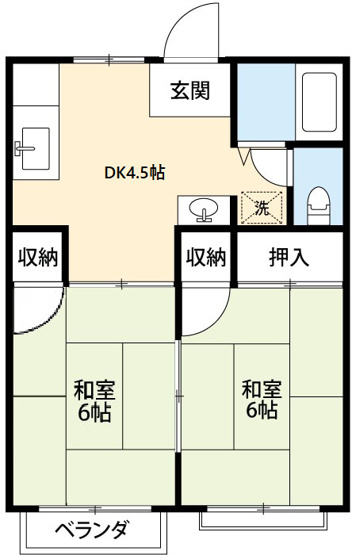 【間取り】 | サンフォレスト鈴木