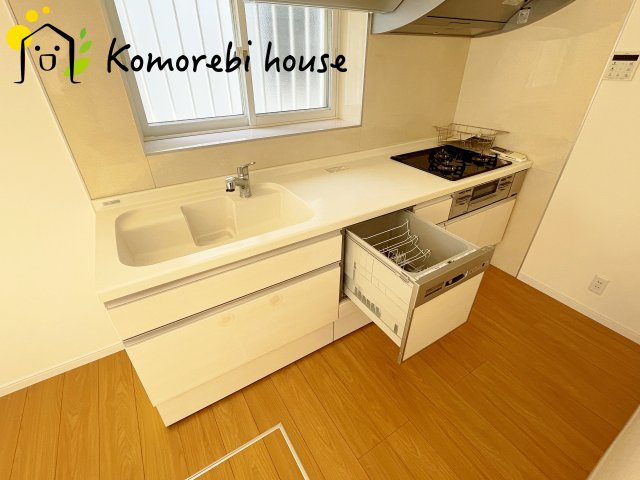 上尾市中妻4丁目　中古一戸建てのキッチン|現地（2024年4月27日撮影）