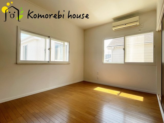 上尾市中妻4丁目　中古一戸建ての寝室|現地（2024年4月27日撮影）