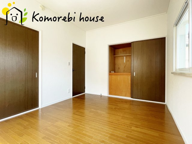 上尾市中妻4丁目　中古一戸建ての寝室|現地（2024年4月27日撮影）