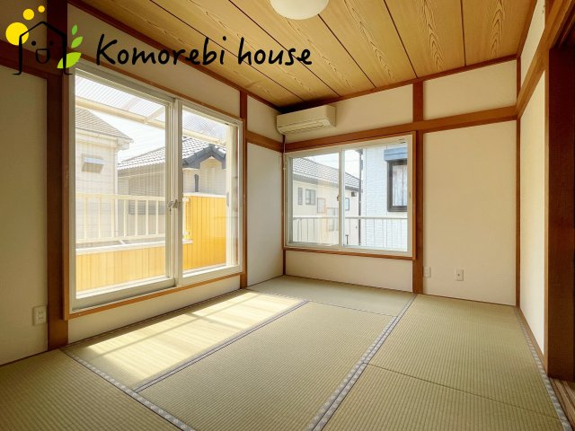上尾市中妻4丁目　中古一戸建ての和室|現地（2024年4月27日撮影）