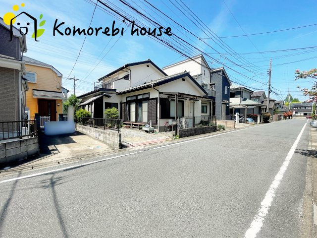 上尾市中妻4丁目　中古一戸建ての前面道路含む現地写真|現地（2024年4月27日撮影）