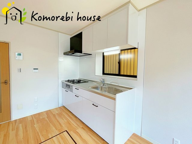 上尾市井戸木4丁目　中古一戸建てのキッチン|現地（2024年3月撮影）