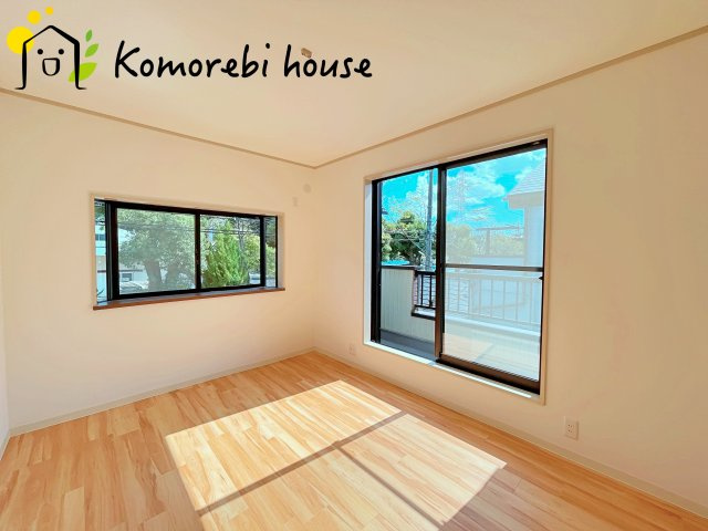 上尾市井戸木4丁目　中古一戸建ての寝室|現地（2024年3月撮影）