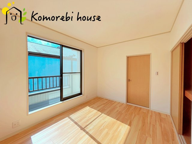 上尾市井戸木4丁目　中古一戸建ての寝室|現地（2024年3月撮影）