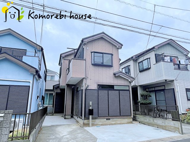 上尾市井戸木4丁目　中古一戸建ての外観|現地（2024年3月撮影）