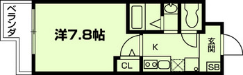 Mono Ciel二条城の間取り|代表的な間取りです