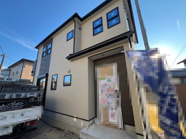 限定１区画新築戸建☆リビング広々１８.５帖の３ＬＤＫ☆駐車２台可能☆ファーストタウン大津市第５瀬田の外観|現況 建築中(令和６年６月撮影)