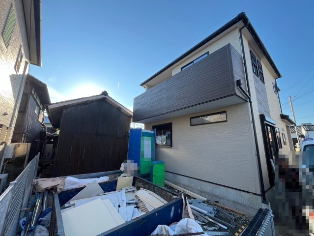 限定１区画新築戸建☆リビング広々１８.５帖の３ＬＤＫ☆駐車２台可能☆ファーストタウン大津市第５瀬田の外観|現況 建築中(令和６年６月撮影)