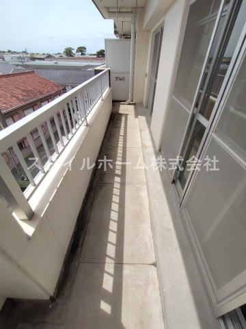 フォーカルポイントのバルコニー