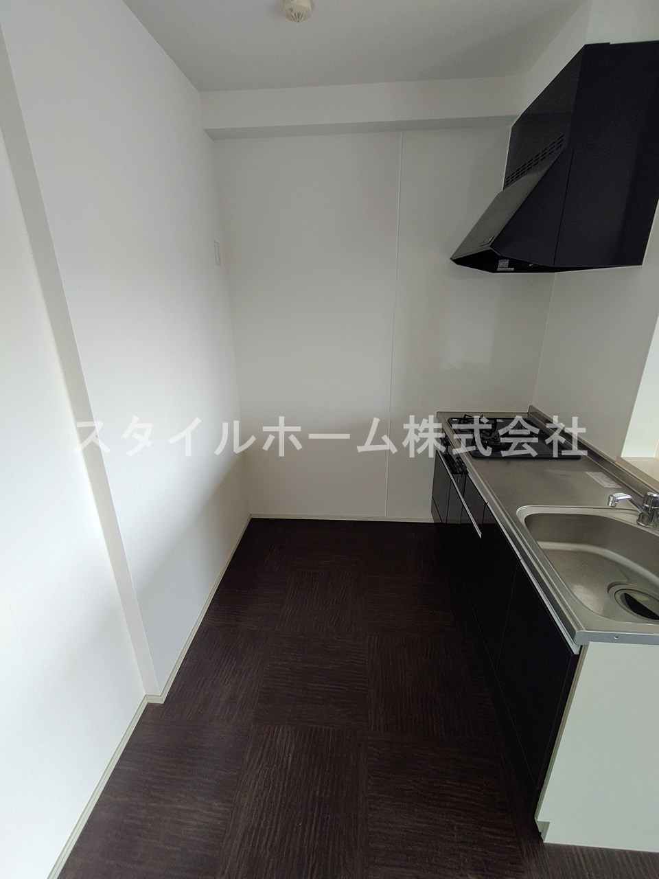 フォーカルポイントのキッチン