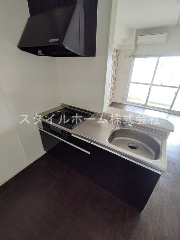 フォーカルポイントのキッチン