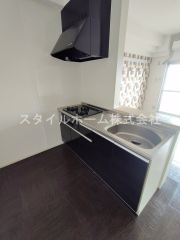 フォーカルポイントのキッチン