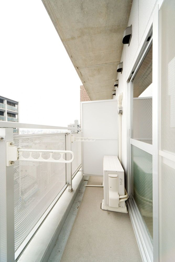 シャントール二条のバルコニー