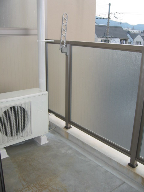 メゾン・レイシーのバルコニー