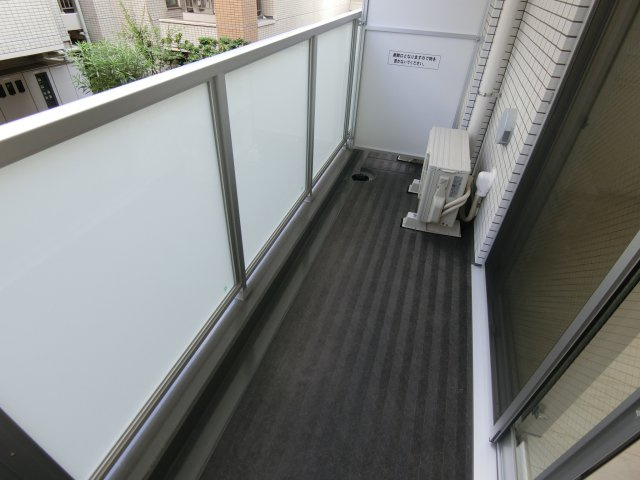 ベルシード武蔵小杉ノースのバルコニー