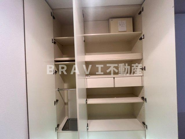 淀屋橋アップルタワーレジデンスの収納|たっぷりとした収納スペースです