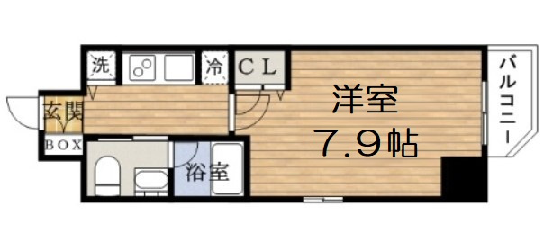 【間取り】 | アーデン堺筋本町