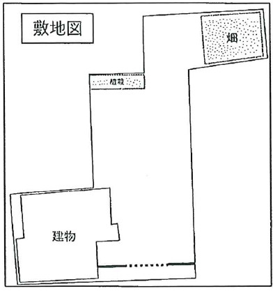 大津市大門通の店舗事務所の区画図